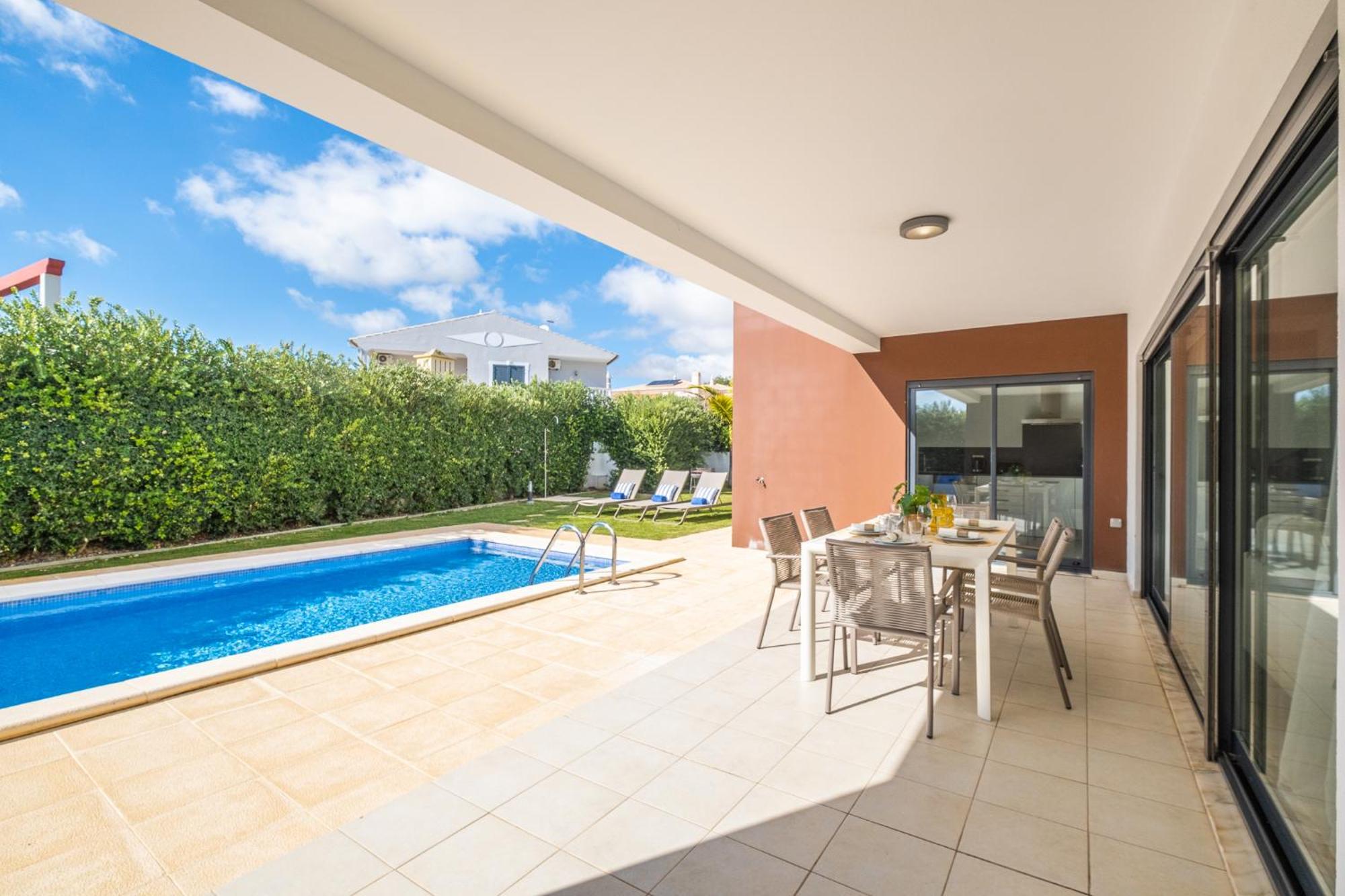 Villas Novochoro - Large Garden- Heatable Pool Albufeira Exterior foto